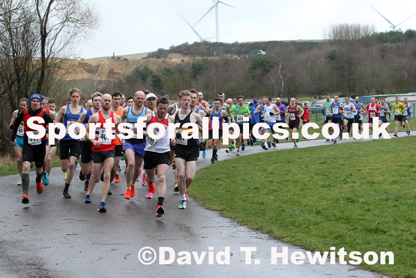 Senior mens NECAA Road Relays Champs., Hetton Lyons Oark, Hetton-le-Hole. Photo: David T. Hewitson/Sports for All Pics
